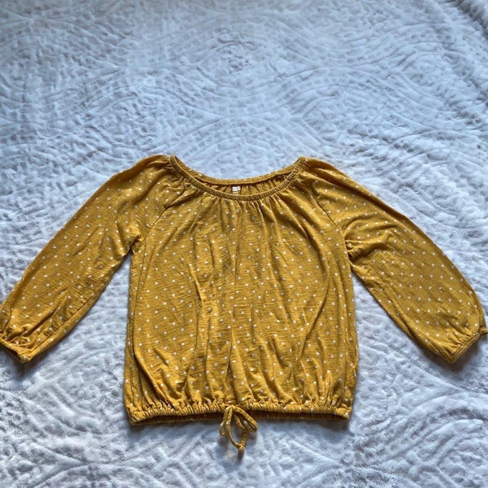 Girls Old Navy long sleeve blouse